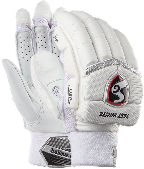 Sg test white batting gloves deals price