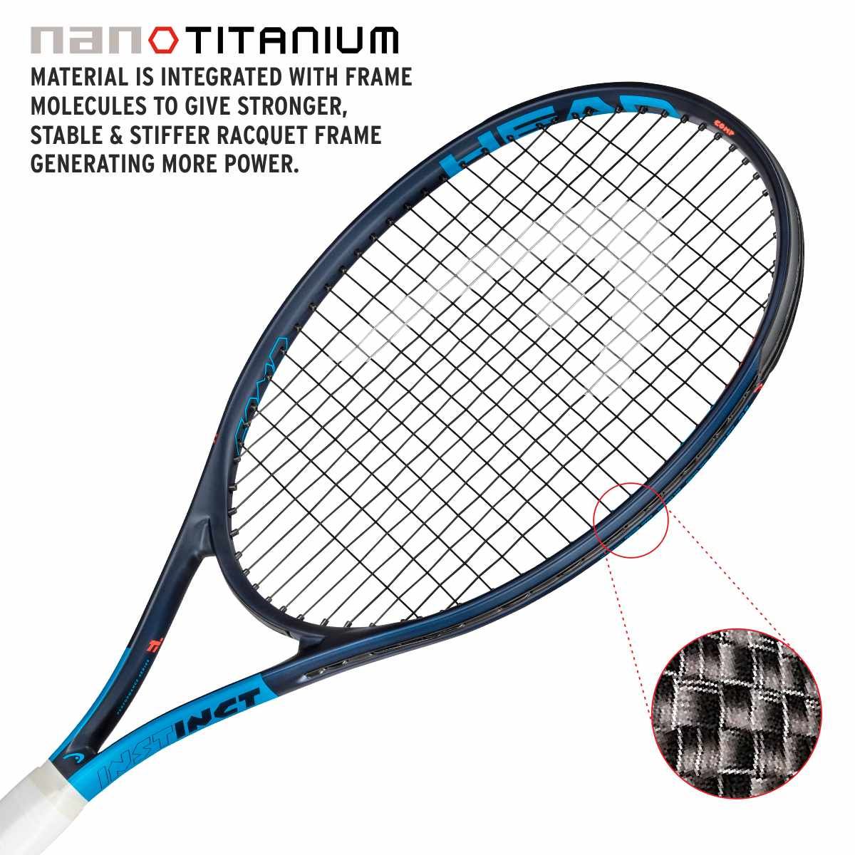 Head Ti Instinct Comp Tennis Racquet 27 inch (Senior) Setsons.in