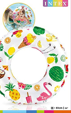 Intex Kid's Swimming Ring (Multicolour 6-10 Years)