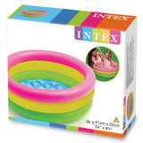 INTEX Inflatable Baby Bath Tub Multi Color (2 feet)