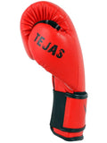 Invincible Tejas Fitness Training Synthetic Leather Boxing Gloves for Men & Women (Red-Black)