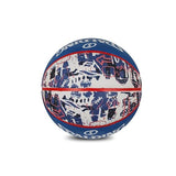 Spalding Graffiti Basketball (White/Blue)