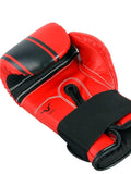 Invincible Tejas Fitness Training Synthetic Leather Boxing Gloves for Men & Women (Red-Black)