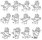 USI Universal Boxing Crepe Hand Wraps (2.5mtr apx Nylon)