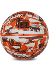 Spalding Graffiti Basketball (White/Orange) Size 7