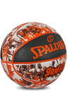 Spalding Graffiti Basketball (White/Orange) Size 7