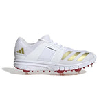 Adidas Howzat Spike 20 Cricket Shoes (FTWWHT/GOLDMT/PURRUB)