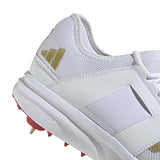 Adidas Howzat Spike 20 Cricket Shoes (FTWWHT/GOLDMT/PURRUB)