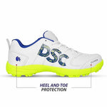 DSC Beamer Cricket Shoes (Fluro Yellow/White)