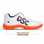 DSC Beamer Cricket Shoes (Fluro Orange/White)
