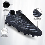 NIVIA Carbonite 6.0 Football Shoes (Solid Black)