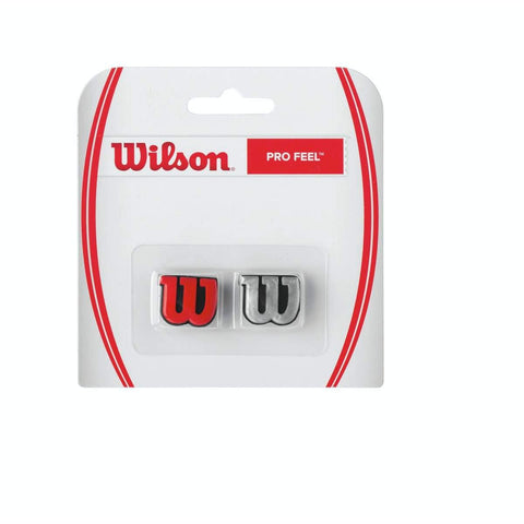Wilson Pro Feel Racquet Dampener (Red/Silver)