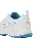 Puma Mens Classic Cat Cricket Shoes (White -Ethereal Blue)