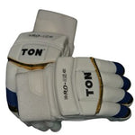 TON RO-45 White/Blue Cricket Batting Gloves (Rohit Sharma Edition)