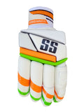 SS Super Test Cricket Batting Gloves Tri-colour