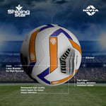 NIVIA Shining Star Hand-Stitched Match Football