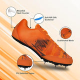 NIVIA Zion-1 Running Spikes Shoes (Orange)