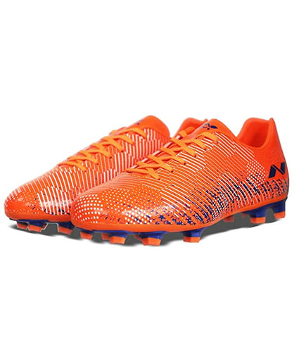 NIVIA Encounter 9.0 Football Shoes (Orange/Blue)