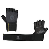 USI Universal THE UNBEATABLE Fitness Gym Gloves (Black/Grey)