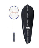 Li-Ning Super Series 9 G-5 Strung Badminton Racket (Blue/Gold) with Free Full Cover