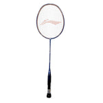 Li-Ning G-TEK 98 GX Graphite strung Badminton Racket (Navy/Gold) with Free Full Cover