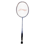 Li-Ning G-TEK 98 GX Graphite strung Badminton Racket (Navy/Gold) with Free Full Cover