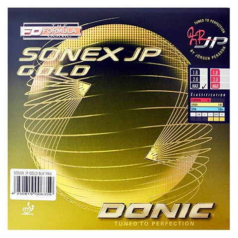 Donic Sonex Jp Gold Table Tennis Rubber (BLACK)