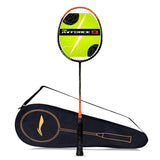 Li-Ning AX FORCE 9 strung Badminton Racket (Black/Orange) with Free Full Cover