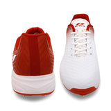 Nivia Crick-1000 (Bowling) Cricket Shoes (White/Red)