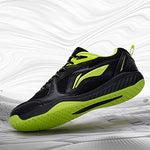 Li-Ning Ultra III Non-Marking Cushion Badminton Shoe (Black/Lime)