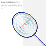 Li-Ning Super Series 2020 strung Graphite Badminton Racket (Blue/Gold) with Free Full Cover