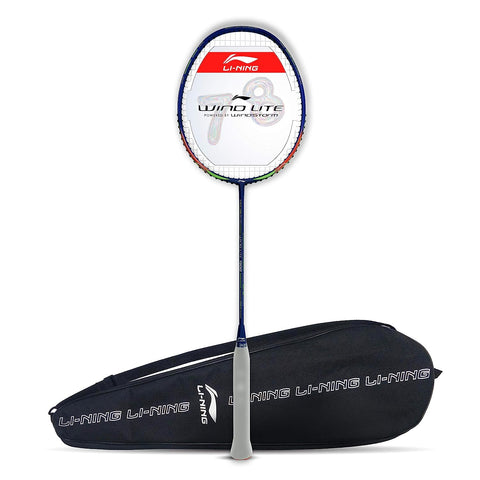 Li-Ning WIND LITE 900 Badminton Racket (Navy/Red)