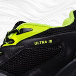 Li-Ning Ultra III Non-Marking Cushion Badminton Shoe (Black/Lime)