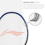 Li-Ning Super Series 2020 strung Graphite Badminton Racket (Blue/Gold) with Free Full Cover