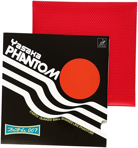 Yasaka Phantom 007 Table-Tennis Rubber (RED)