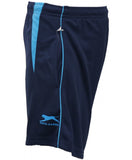 SHIV NARESH Extra Light Weight Unisex Shorts (Navy-Cyan) - Setsons.in