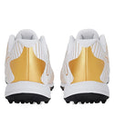 Puma Mens 22 Fh Rubber Vk Cricket Shoe (White-Gold-Black)