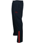 SHIV NARESH T.Z Inter Mesh Unisex Track Pants (Navy-Red) - Setsons.in