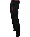SHIV NARESH Tricot Unisex Track Pants (Black-Red) - Setsons.in