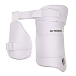 SG Ace Protector Thigh Pad (Combo) White - Setsons.in