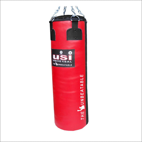 USI Universal Super Heavy Immortal Leather Boxing Punch Bag Filled (90 cm)