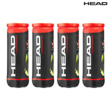 HEAD Championship Tennis Balls Dozen (Pack of 4 Cans)