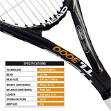 Head Titanium 3000 Tennis Racquet- 27 inch (Senior)